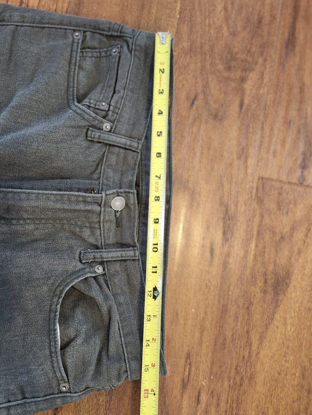 Mens Gray Levi Strauss 511 32 X 34 Softer Feel - Picture 4 of 9